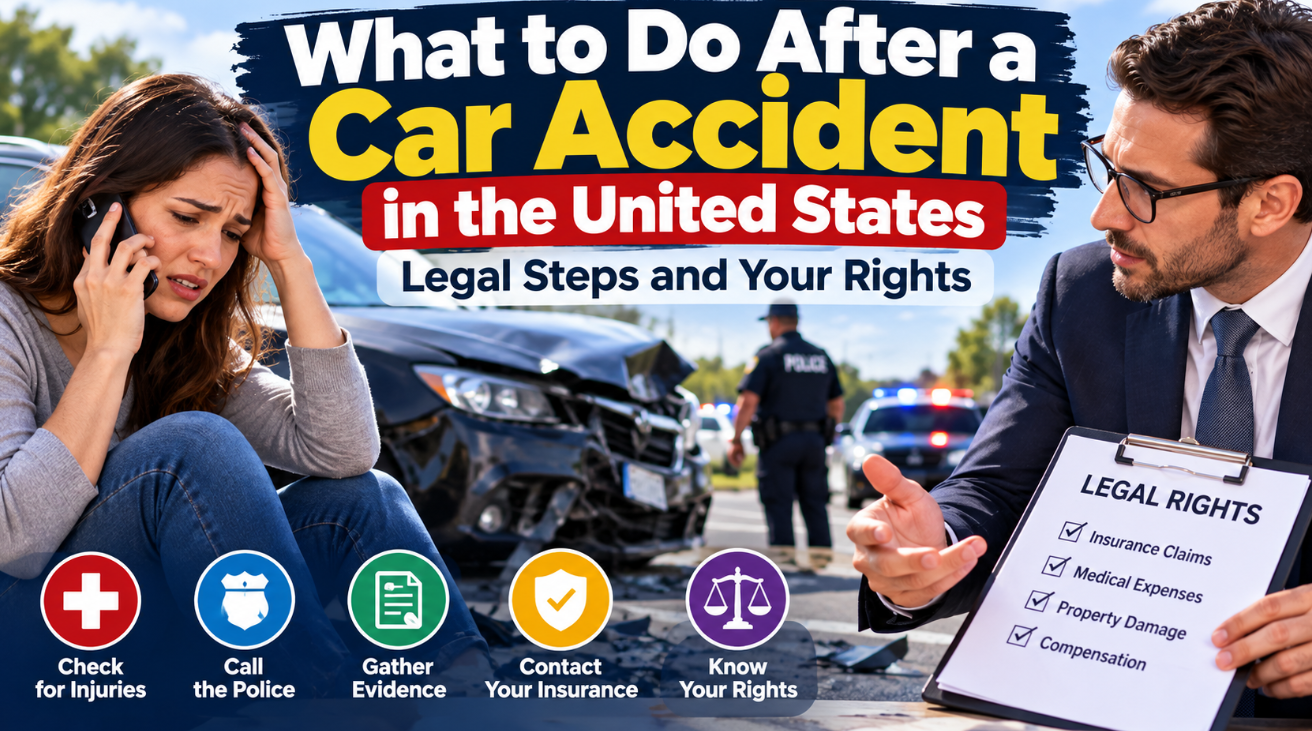 What to Do After a Car Accident in the United States: Legal Steps and Your Rights